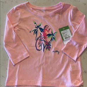 Lilly Pulitzer Girls Londyn Top Size XS (2-3)
